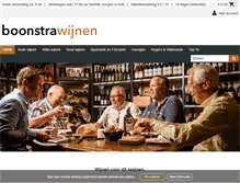 Tablet Screenshot of boonstrawijnen.nl